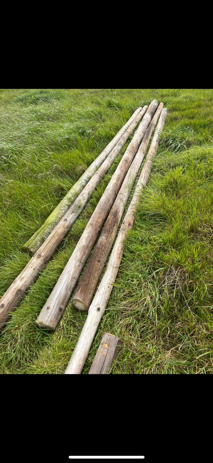 Houten palen, Enlèvement, Comme neuf