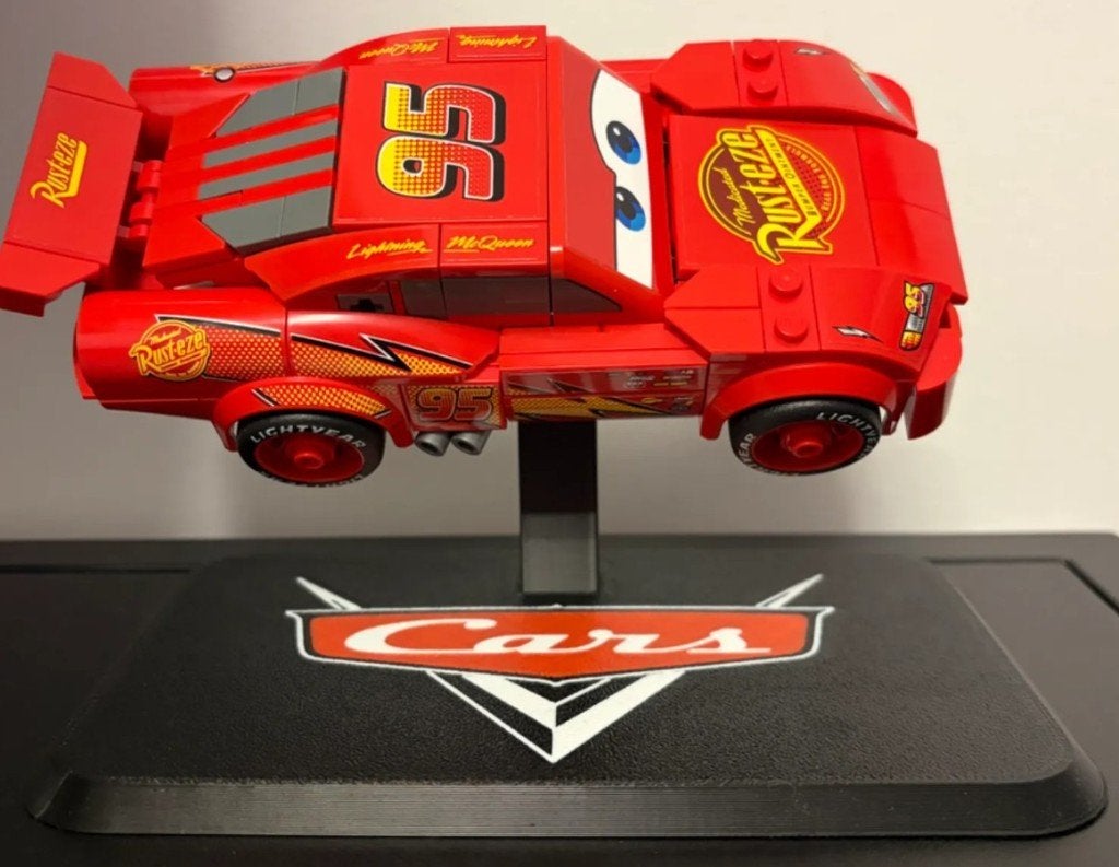 lego display stand Cars, Ophalen of Verzenden, Lego