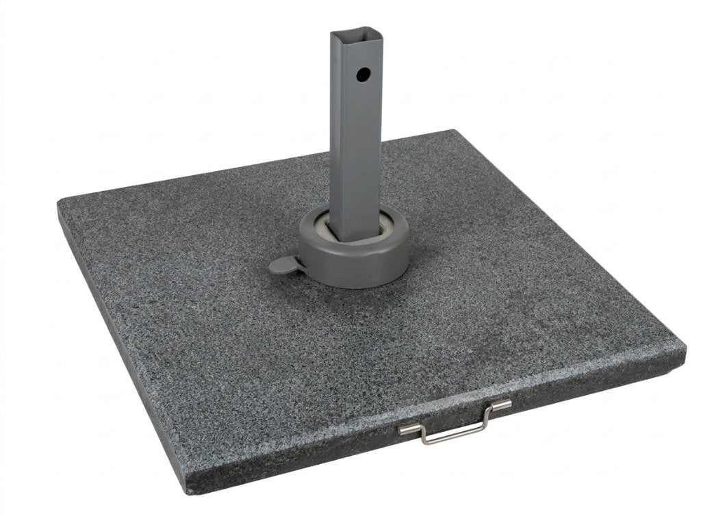 graniet parasolvoet 90kg zweefparasol, Enlèvement, Comme neuf, Moins de 1 mètre, Base de parasol
