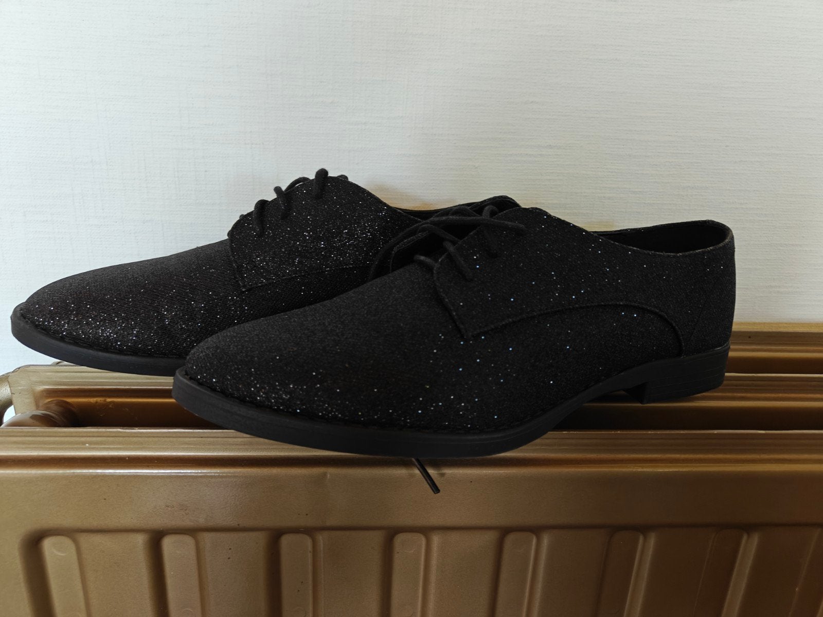 Chaussures noires à paillettes Atmosphere taille 39, Enlèvement ou Envoi