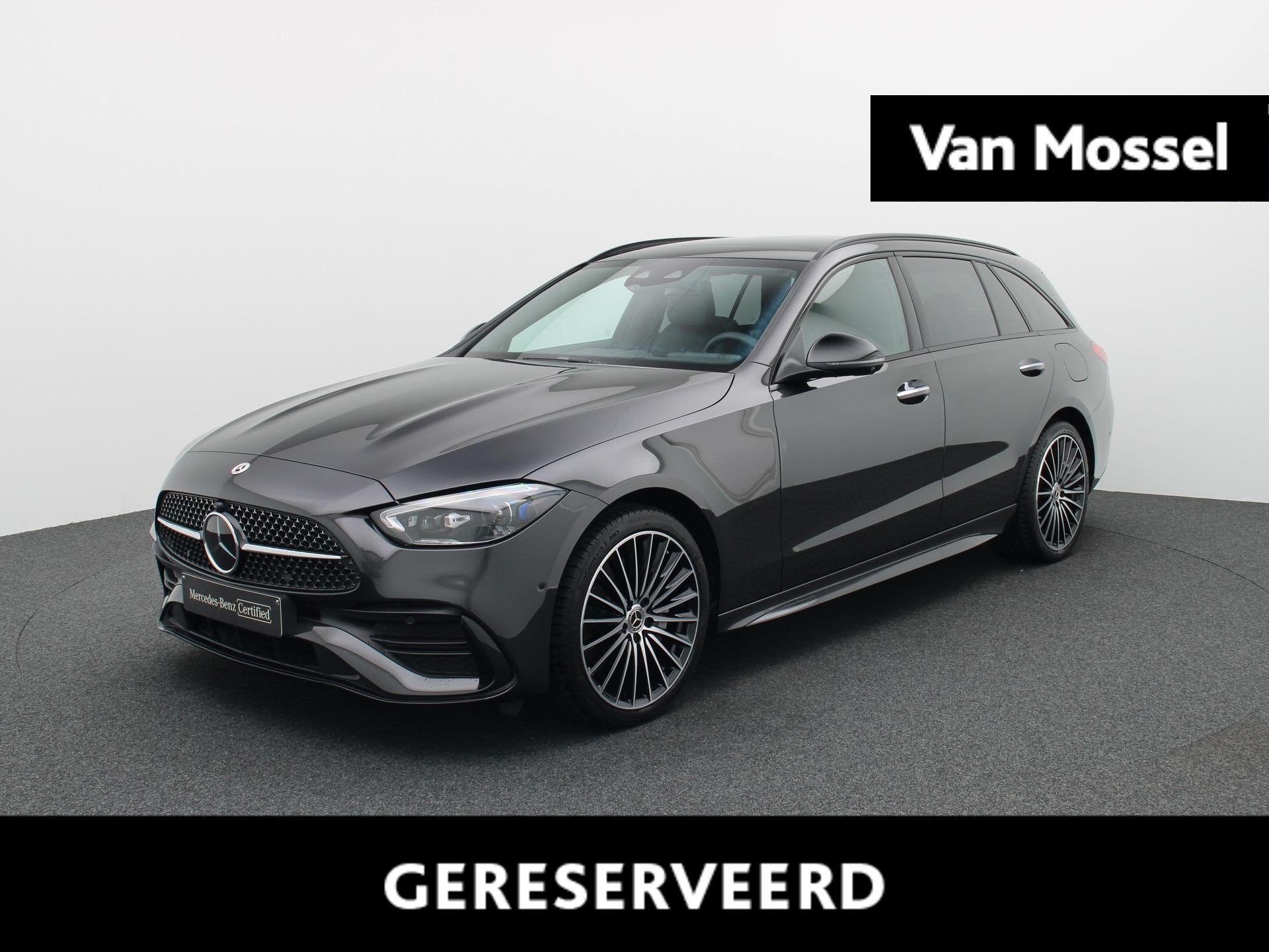 Mercedes-Benz C 300 de Break Star Edition + LEDER + PANO + D, Auto's, Automaat, Gebruikt, 4 cilinders, 2065 kg