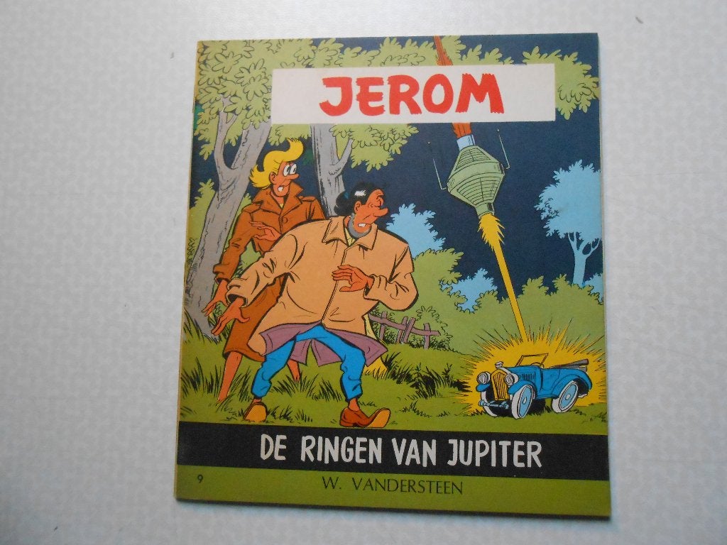 Jerom 9 De ringen van Jupiter 1966 1ste druk., Willy Vandersteen, Eén stripboek, Nieuw, Ophalen of Verzenden