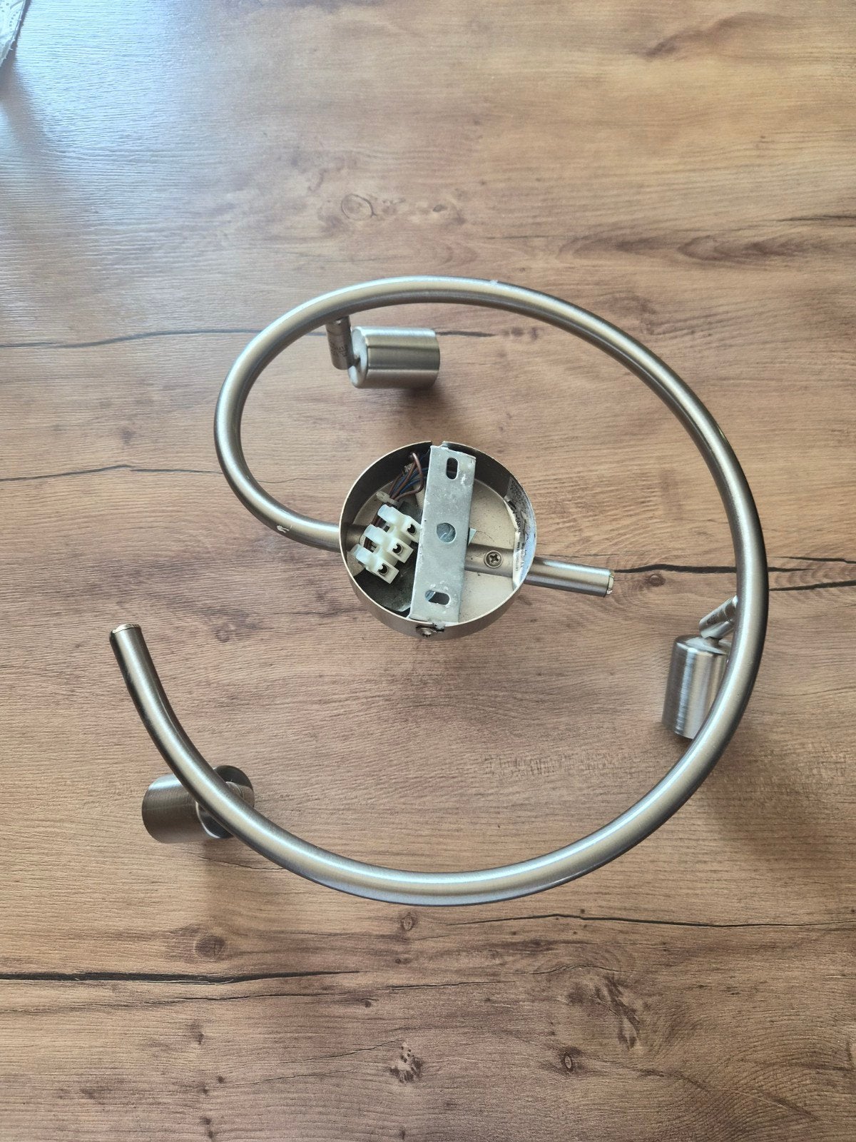 Plafonnier Ikea argenté, Huis en Inrichting, Lampen | Plafondlampen, Ophalen