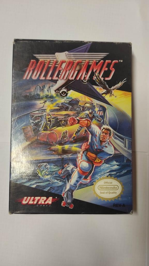 Roller Games Nintendo NES met doos en handleiding, Ophalen