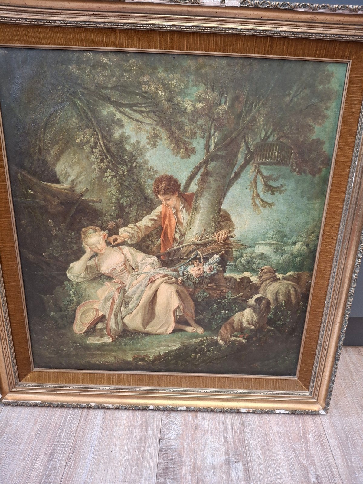 Reproduction de peinture à l'huile Boucher, Antiquités & Art, Art | Peinture | Classique, Enlèvement, Peinture à l'huile