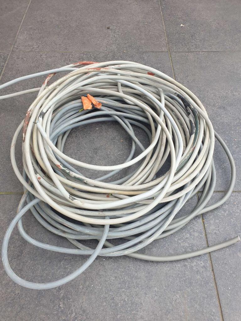 Partij elektrische kabels, Doe-het-zelf en Bouw, Elektriciteit en Kabels, Ophalen