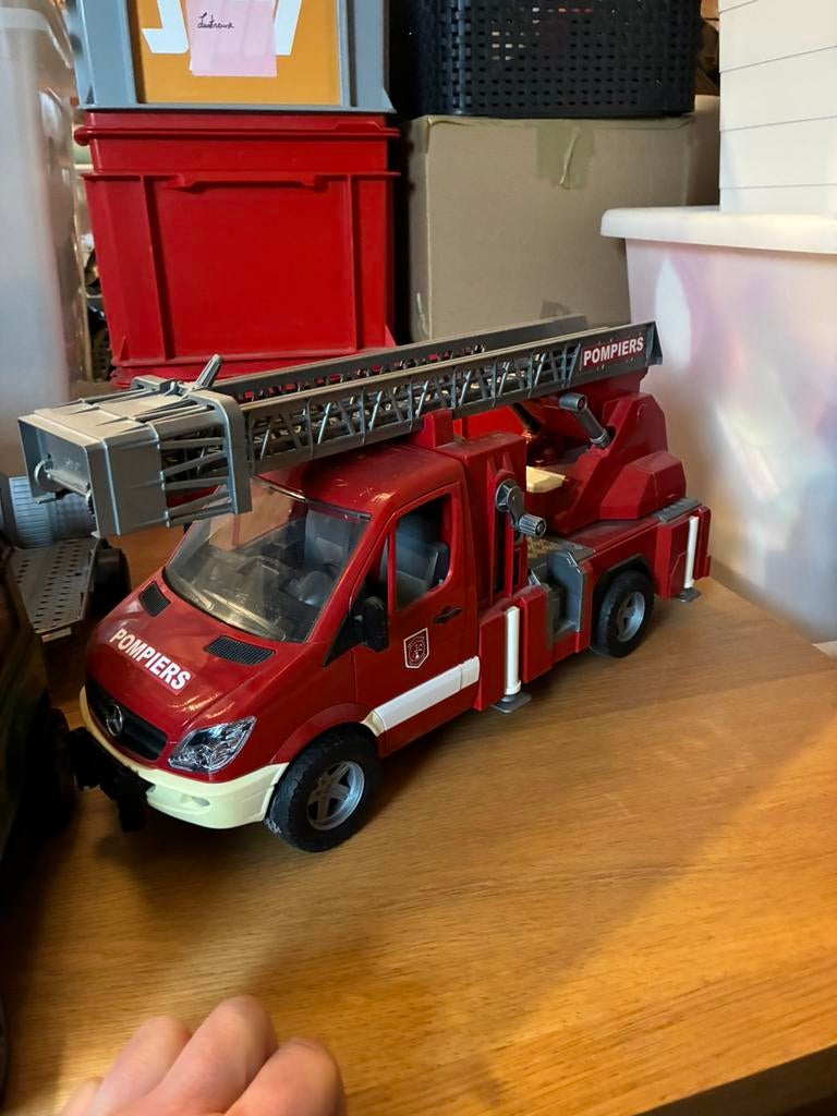 Camion pompiers Bruder, Enfants & Bébés, Enlèvement, Comme neuf