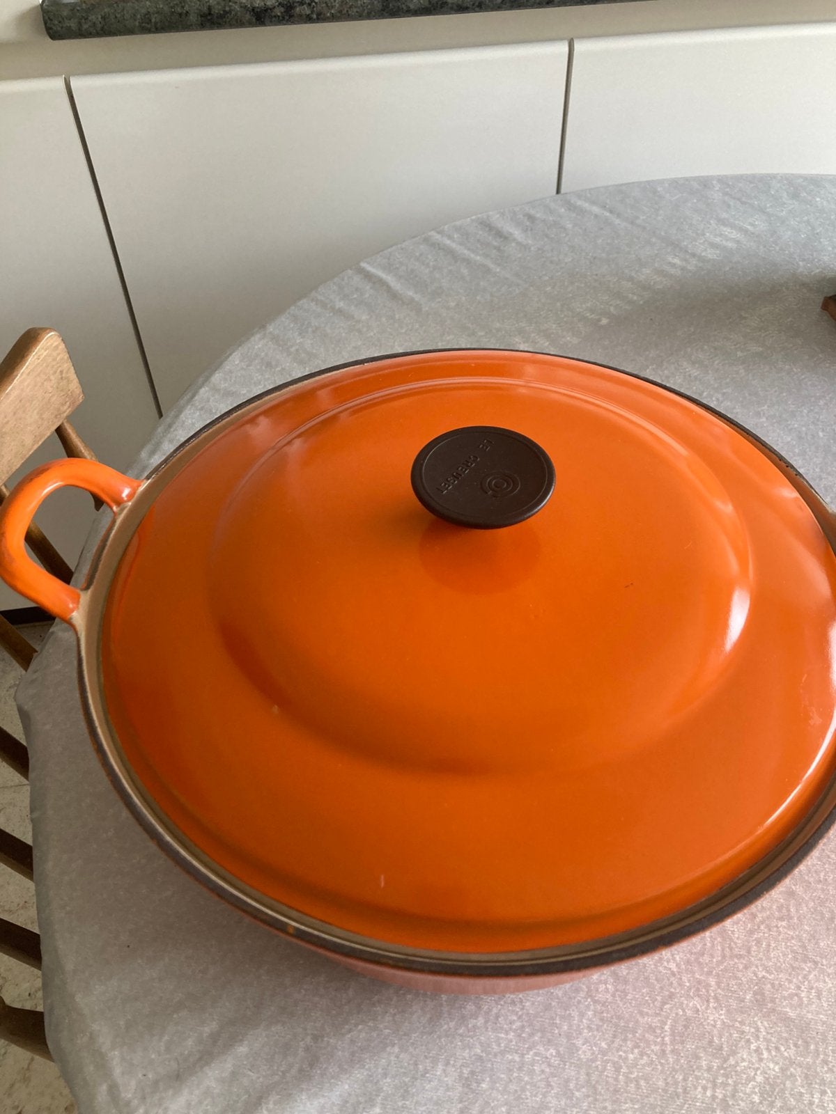Le Creuset kookpot, Ophalen, Zo goed als nieuw, Le Creuset