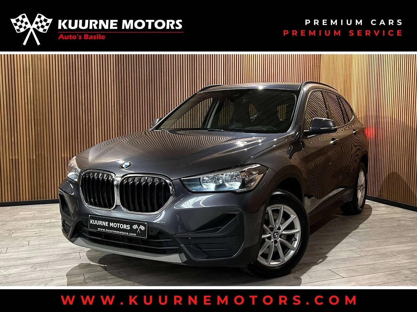 BMW X1 sDrive20dA Alu17"/Leder/Gps/Cruise/Pdc/Bt *1j garanti, 4 deurs, 4 cilinders, Bedrijf, 2040 kg