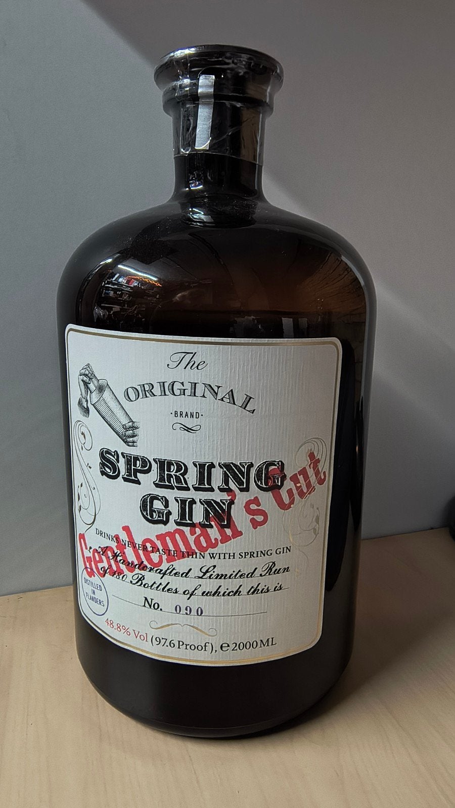 Gin, Ophalen