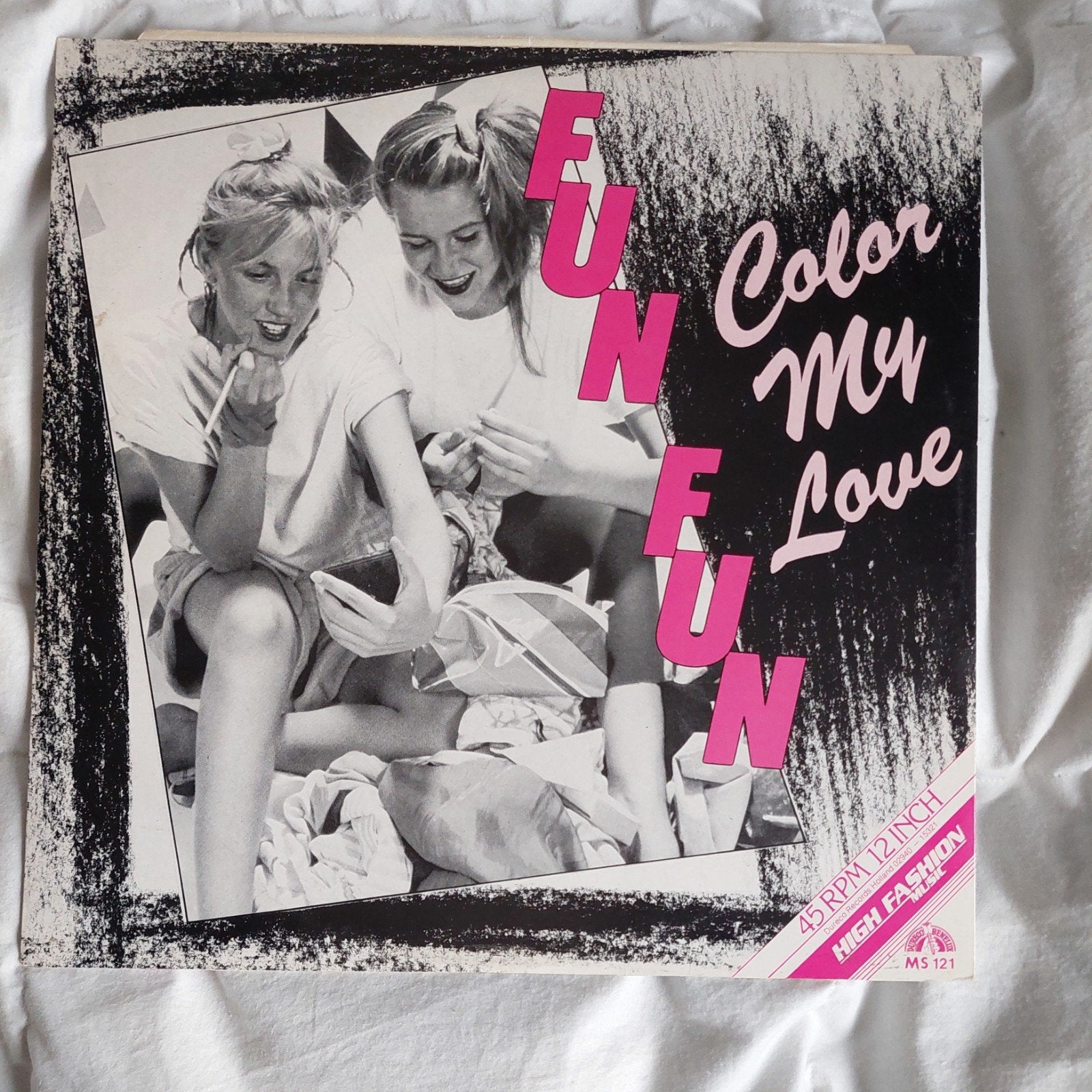 maxi singel fun fun  Color my love, Cd's en Dvd's, Ophalen of Verzenden, Zo goed als nieuw, 12 inch, Dance
