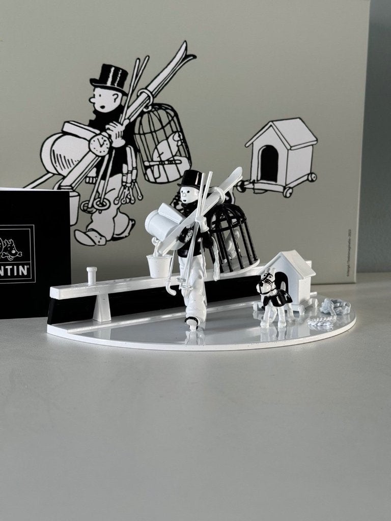 Bric a brac Pixi Tintin moulinsart noir et blanc, Collections, Enlèvement ou Envoi, Neuf