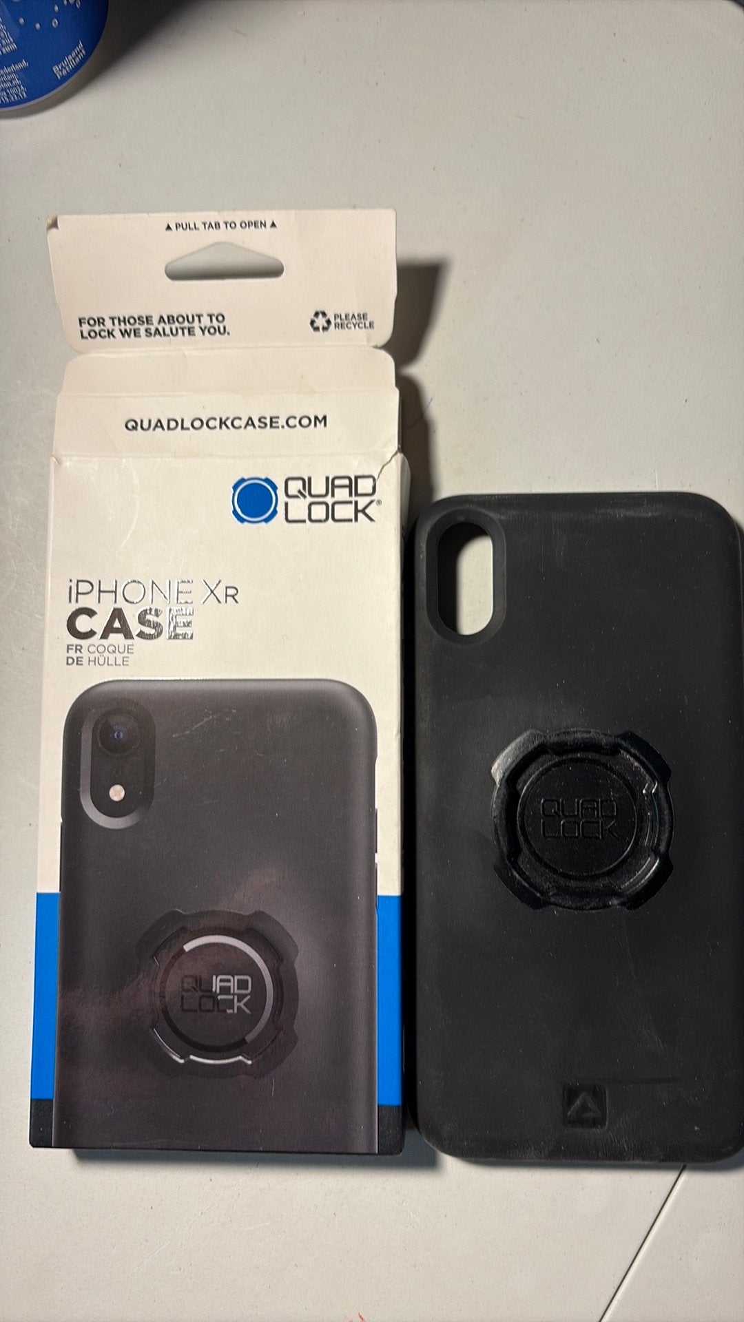 Quadlock case iPhone XR met regenbescherming, Kunststof, Quad Lock, Ophalen of Verzenden, IPhone XR