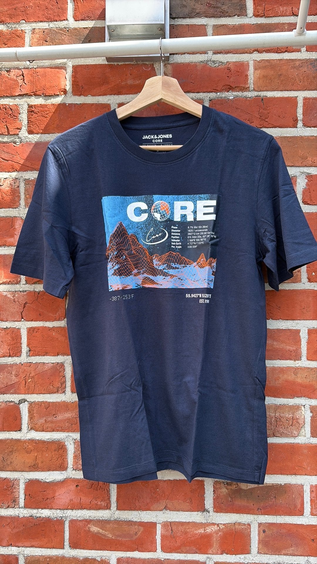 T-shirt Jack & Jones, Enlèvement, Comme neuf, Taille 46 (S) ou plus petite, Bleu