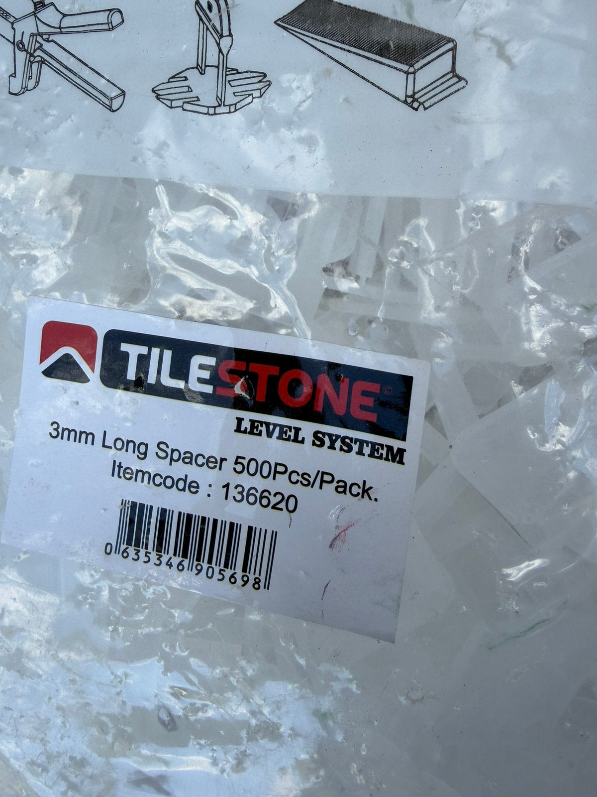 Système Tilestone Level —Système de nivellement des carreaux, Enlèvement, Comme neuf