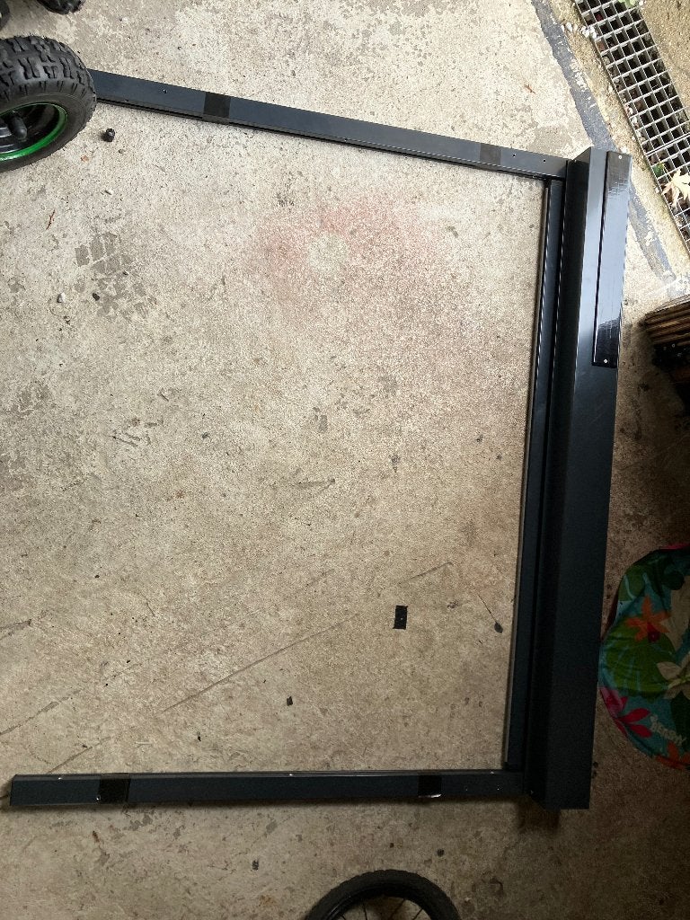 Zonnescherm screen 140x115cm nieuwe bediening  zonne-energie, Doe-het-zelf en Bouw, Rolluiken, Ophalen, Overige kleuren, 100 tot 150 cm
