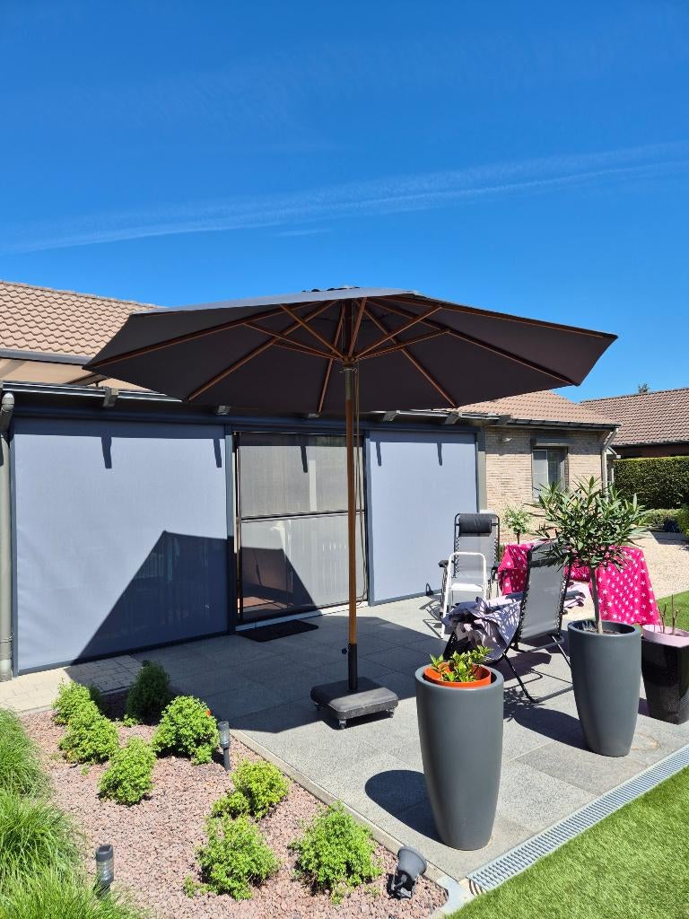 Parasol, Tuin en Terras, Parasols, Nieuw, Parasolhoes, 3 tot 4 meter, Kantelbaar, Verstelbaar, Waterdicht, Ophalen
