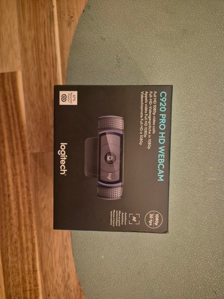 Logitech 960-001055, Computers en Software, Webcams, Ophalen of Verzenden, Logitech, Android