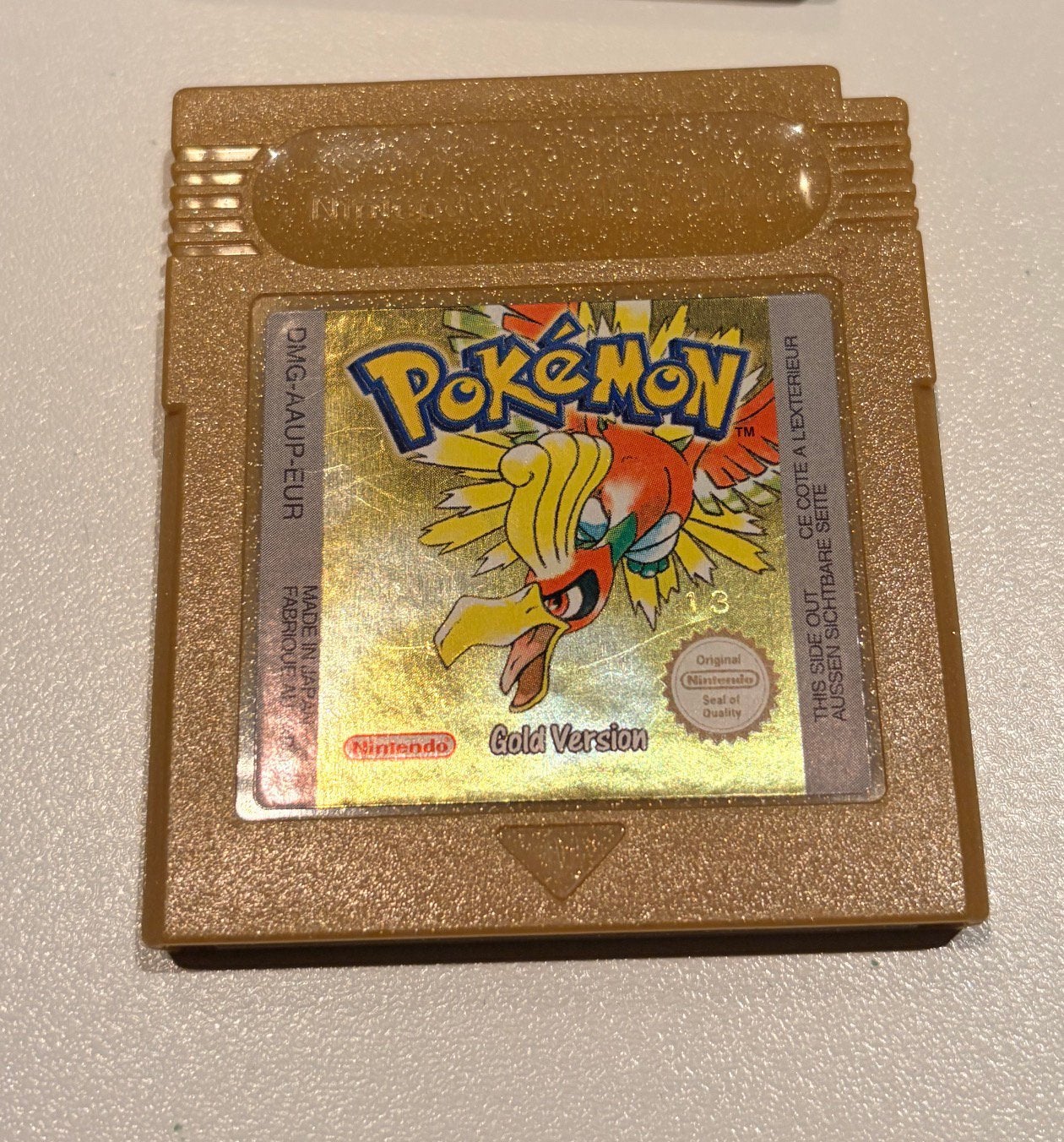 Nintendo Gameboy Pokemon Gold, Games en Spelcomputers, Games | Nintendo Game Boy, Verzenden, Zo goed als nieuw