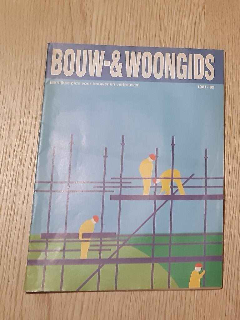 Bouw- & Woongids 1981-1982 , 61 blz boek / magazine, Boeken, Ophalen of Verzenden, Zo goed als nieuw, Overige typen