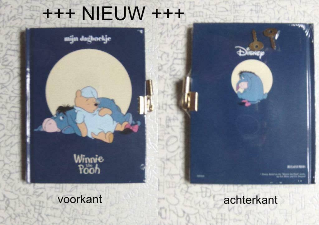 dagboek Winnie the Pooh beer met slot sleutel +nieuw+, Ophalen of Verzenden, Nieuw