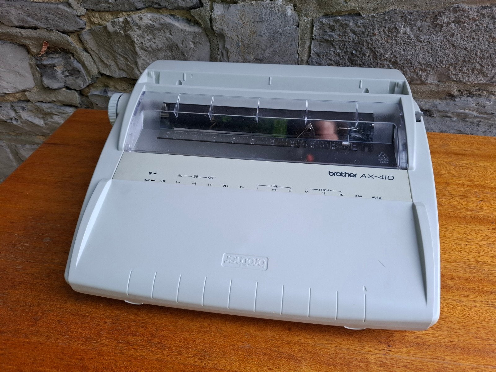 Machine à écrire électronique Brother AX-410, Enlèvement