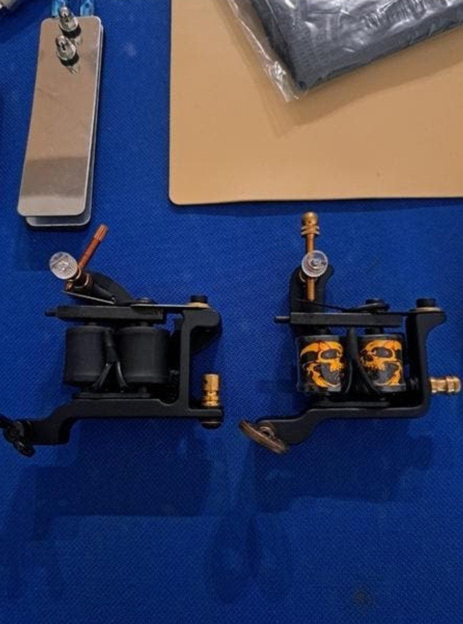 Tattoo Tool Kit Pro Alloy Machine ., Enlèvement