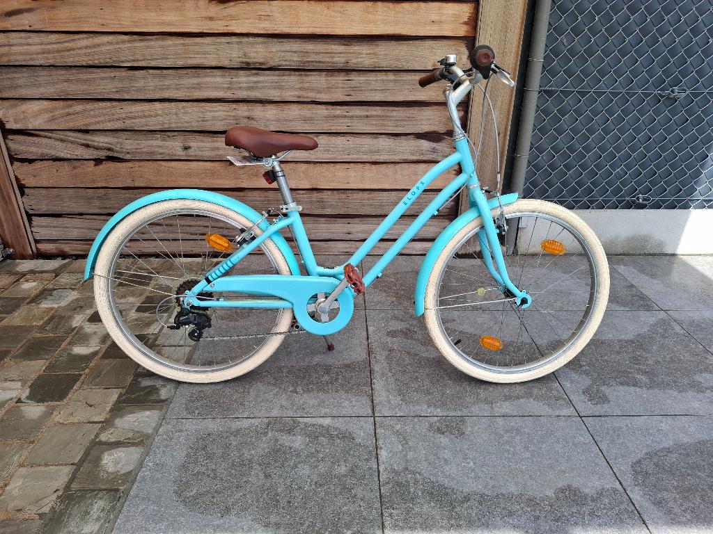 Kinderfiets 24 inch 9-12 jaar, 6 versnellingen, Fietsen en Brommers, Fietsen | Kinderfietsjes, Ophalen, 20 inch of meer, Velgrem