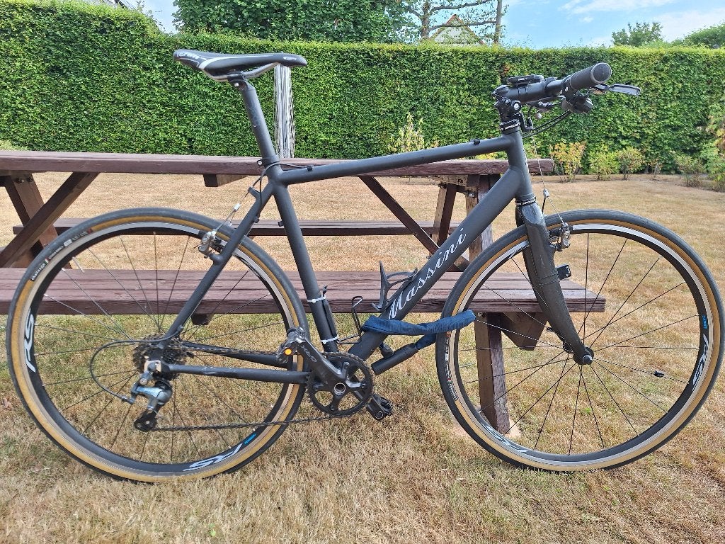 Sportieve fiets merk "Massini", Autres marques, 10 à 15 vitesses, Frein sur jante, 57 à 61 cm