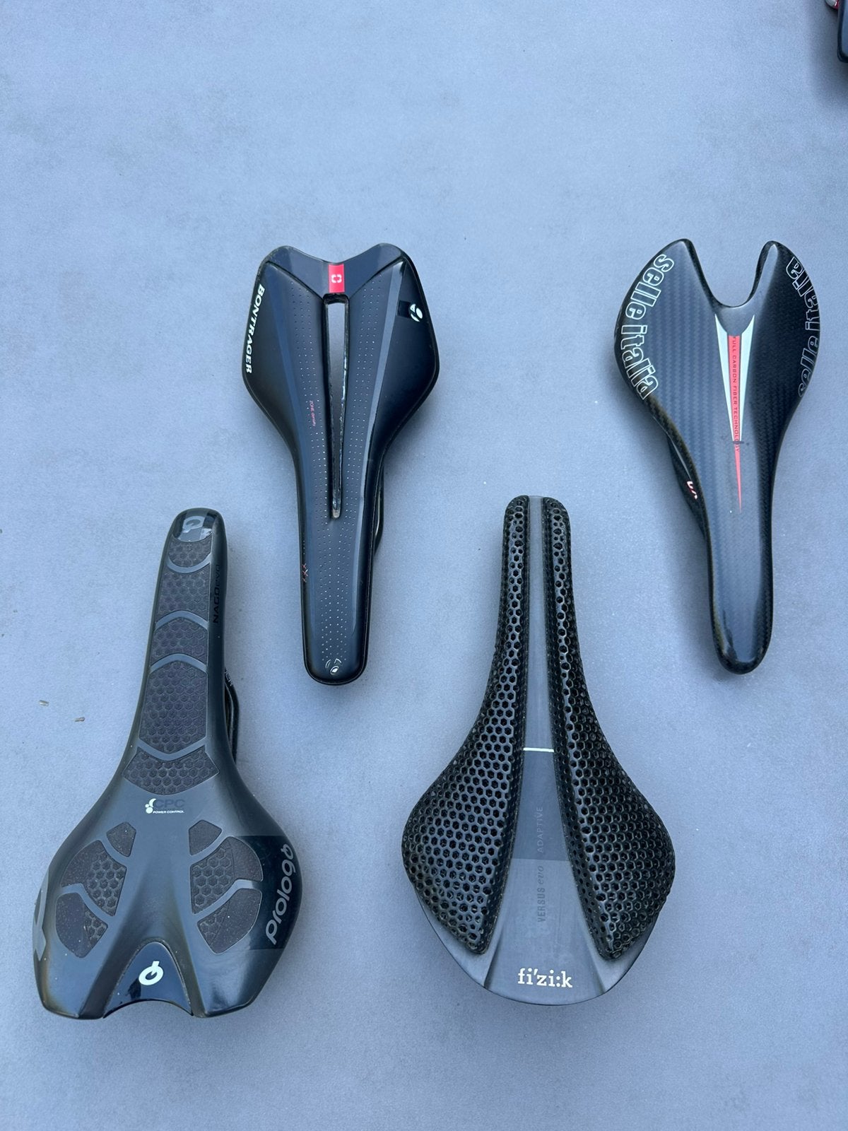 Carbon zadels, Fietsen en Brommers, Fietsonderdelen, Gravelbike, Ophalen of Verzenden, Zo goed als nieuw, Zadel