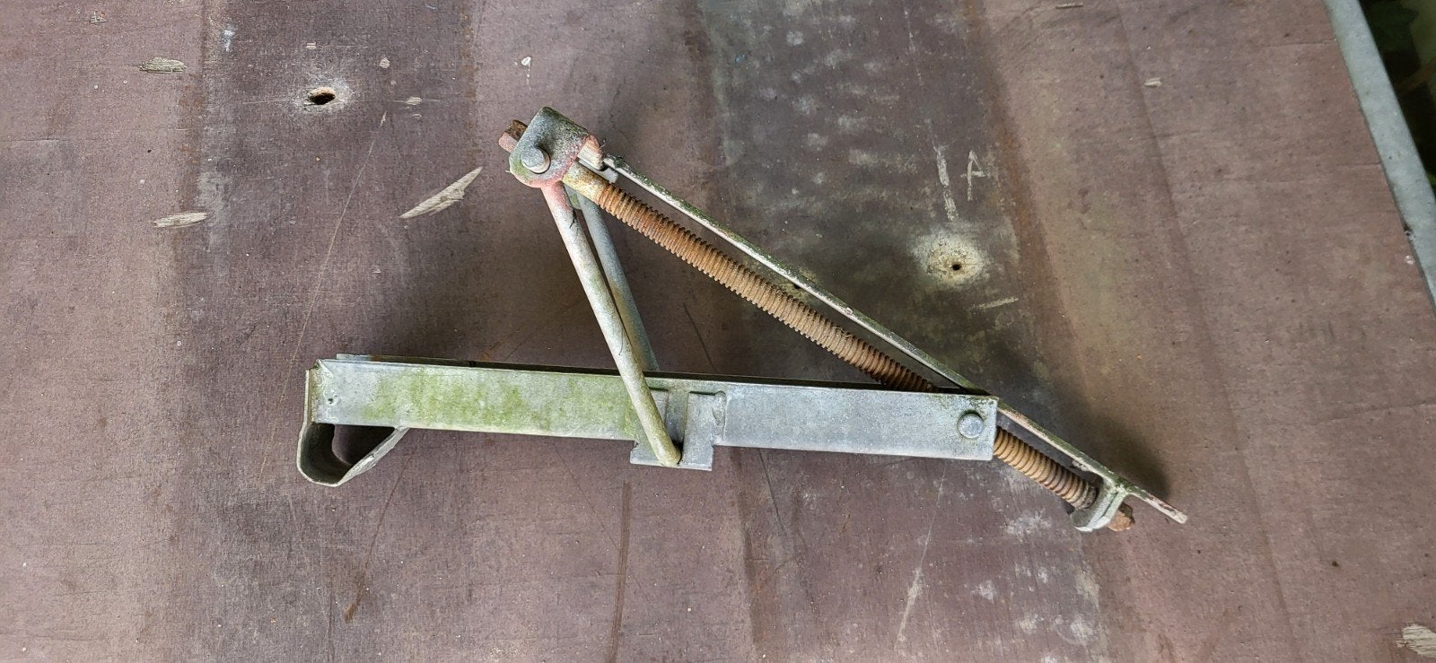 steun aanhangwagen remork, Enlèvement, Utilisé