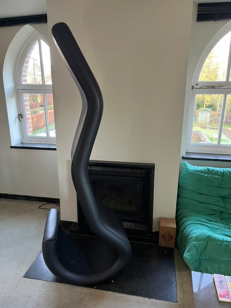 chaise longue, Vintage, Enlèvement, Cuir, Une personne