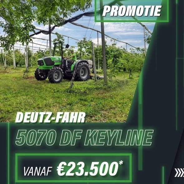 Deutz-Fahr 5070 DF Keyline, Enlèvement, 4 cylindres, Plus de 35 kW