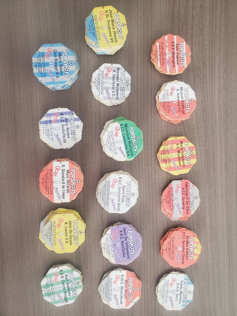 Lot de 184 pog topshots belge 1996 rare, Enlèvement ou Envoi, Collection