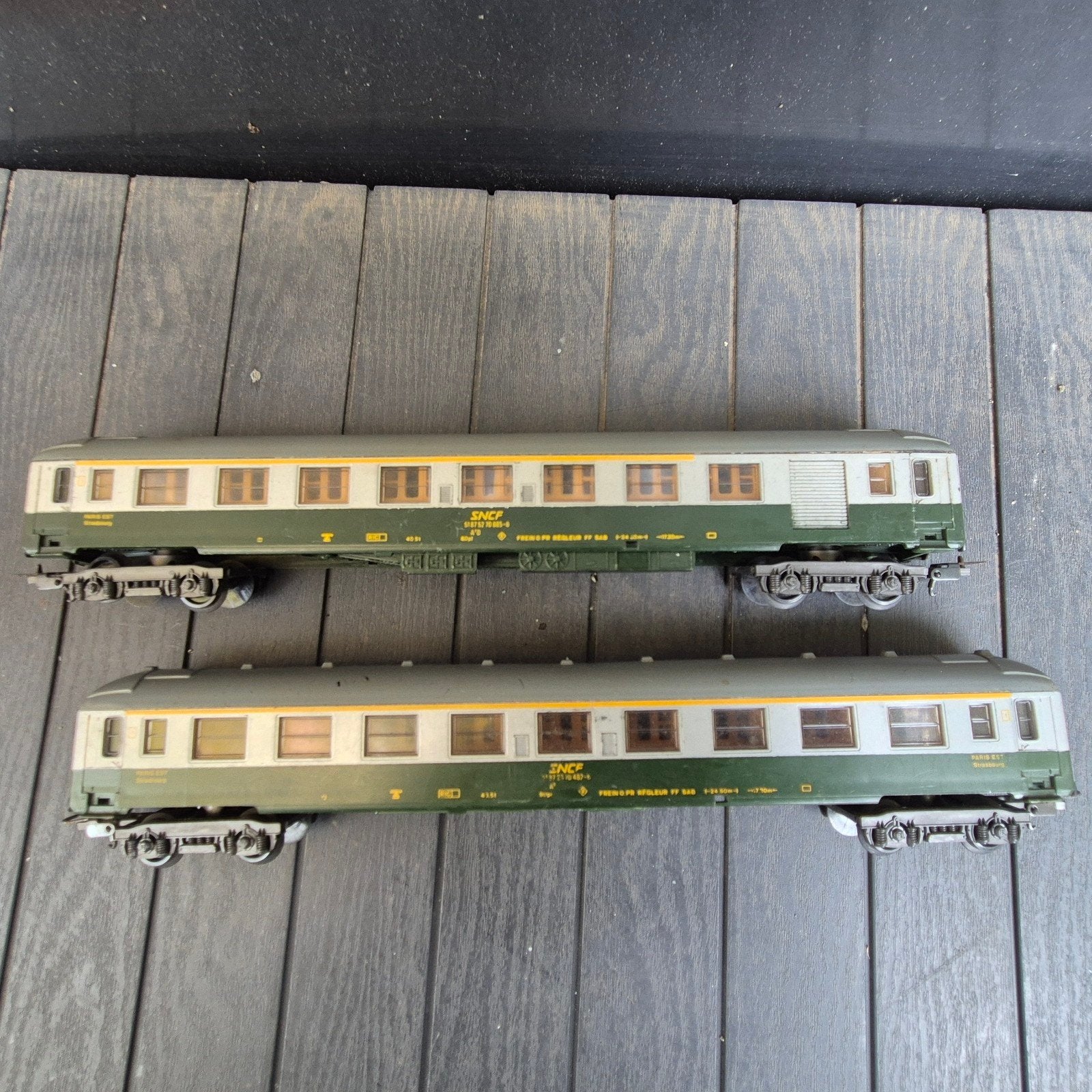 Le Capitole set(7) met locomotief BB9291 

pantografen, bij, Hobby en Vrije tijd, Ophalen of Verzenden, Locomotief