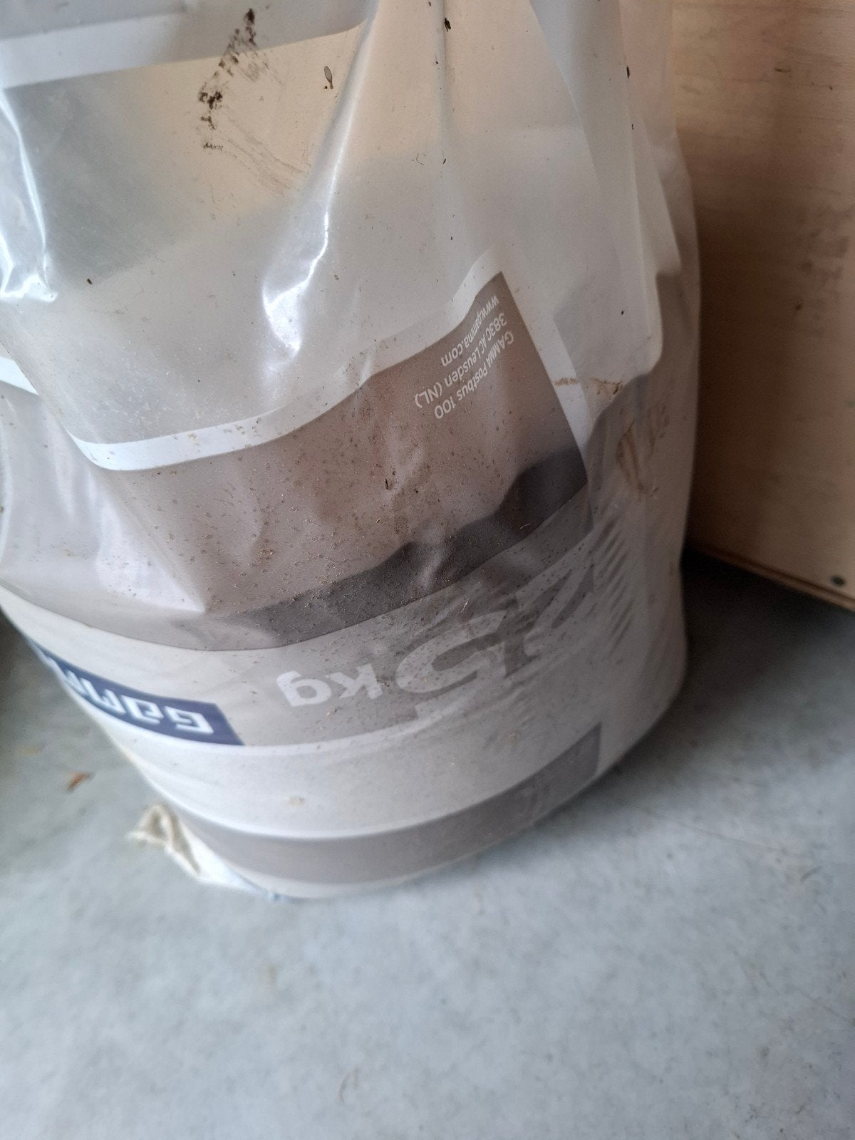 25 kg wit zand voor zandbak of als voegzand droog bewaard, Jardin & Terrasse, Sable, Enlèvement, Neuf