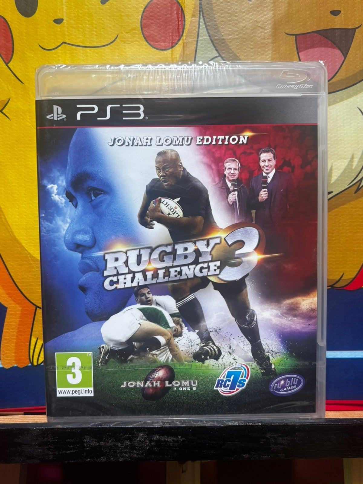 PS3 Rugby Challenge 3 Jonah Lomu Edition-spel, Ophalen of Verzenden, Nieuw, Sport