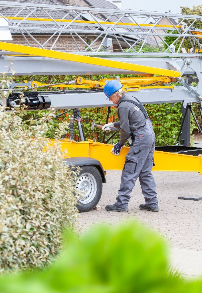 Arcomet OPTI – 14,5m aanhanger snelmontagekraan, Zakelijke goederen, Ophalen, Kraan