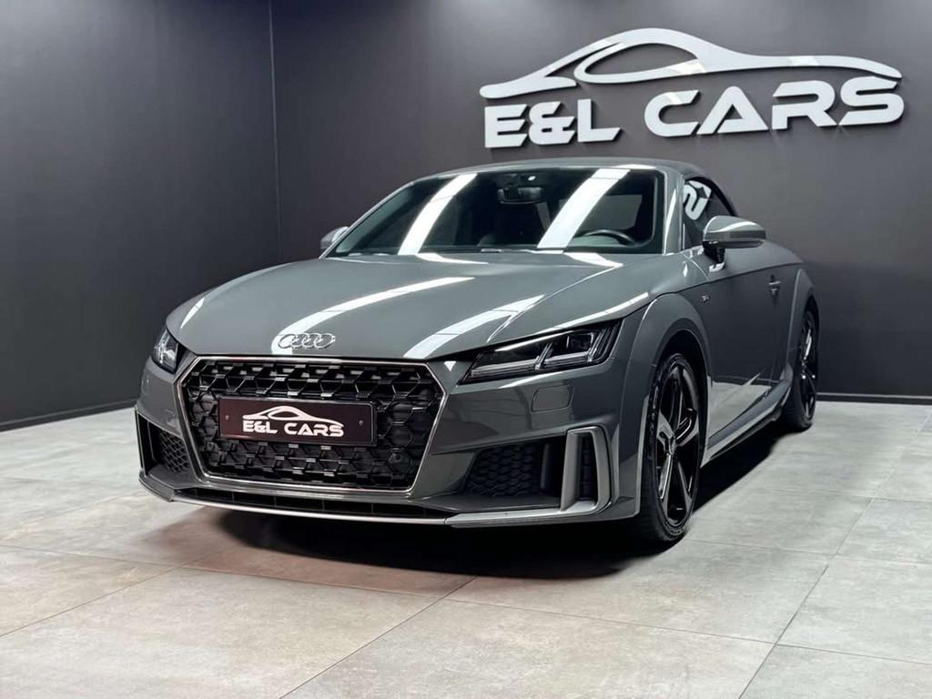 Audi TT Roadster S tronic "S-Line" Garantie 12 mois, Autos, Argent ou Gris, Entreprise, Alcantara, Noir