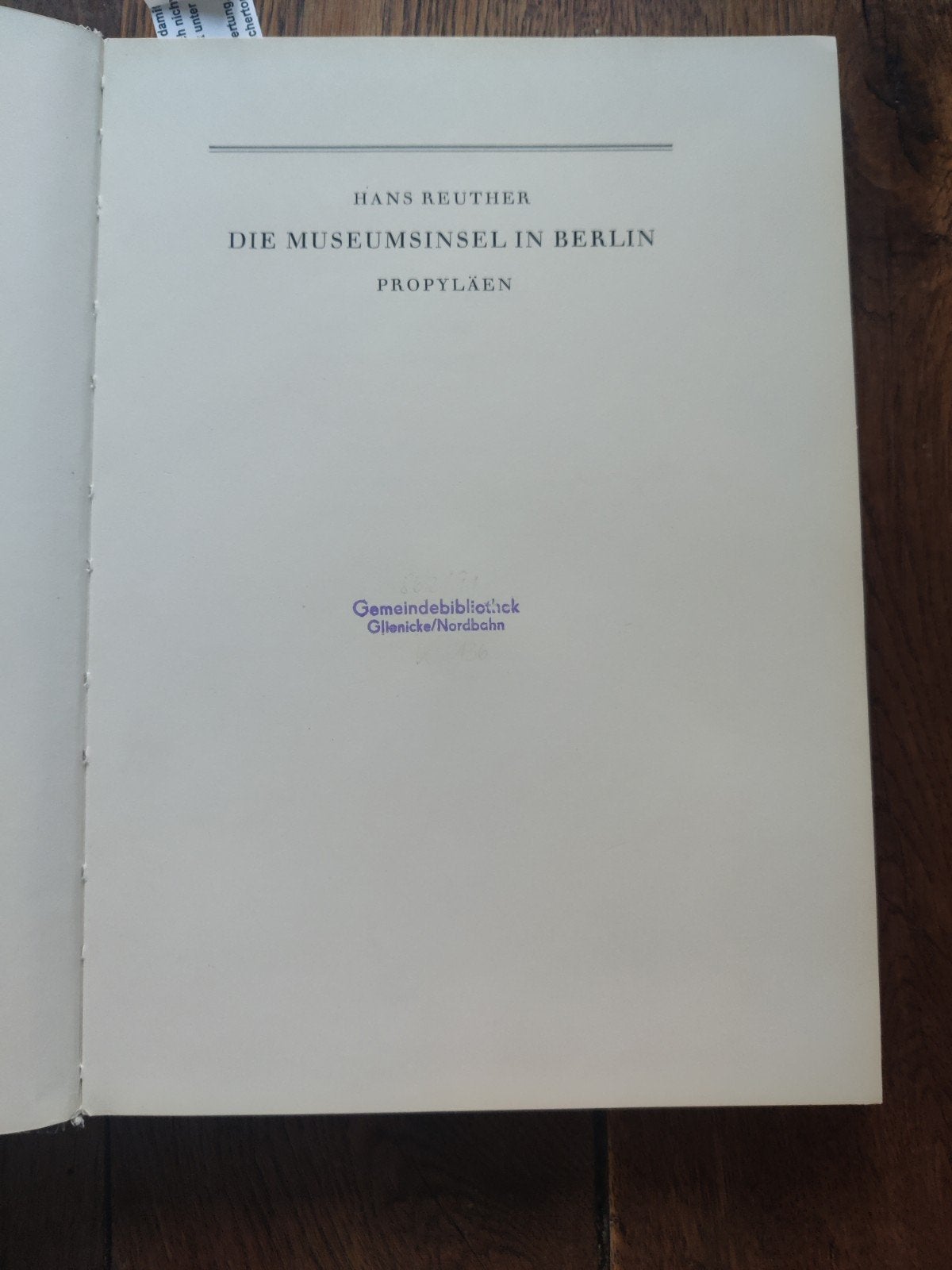 Die museumsinsel in berlin, Enlèvement ou Envoi