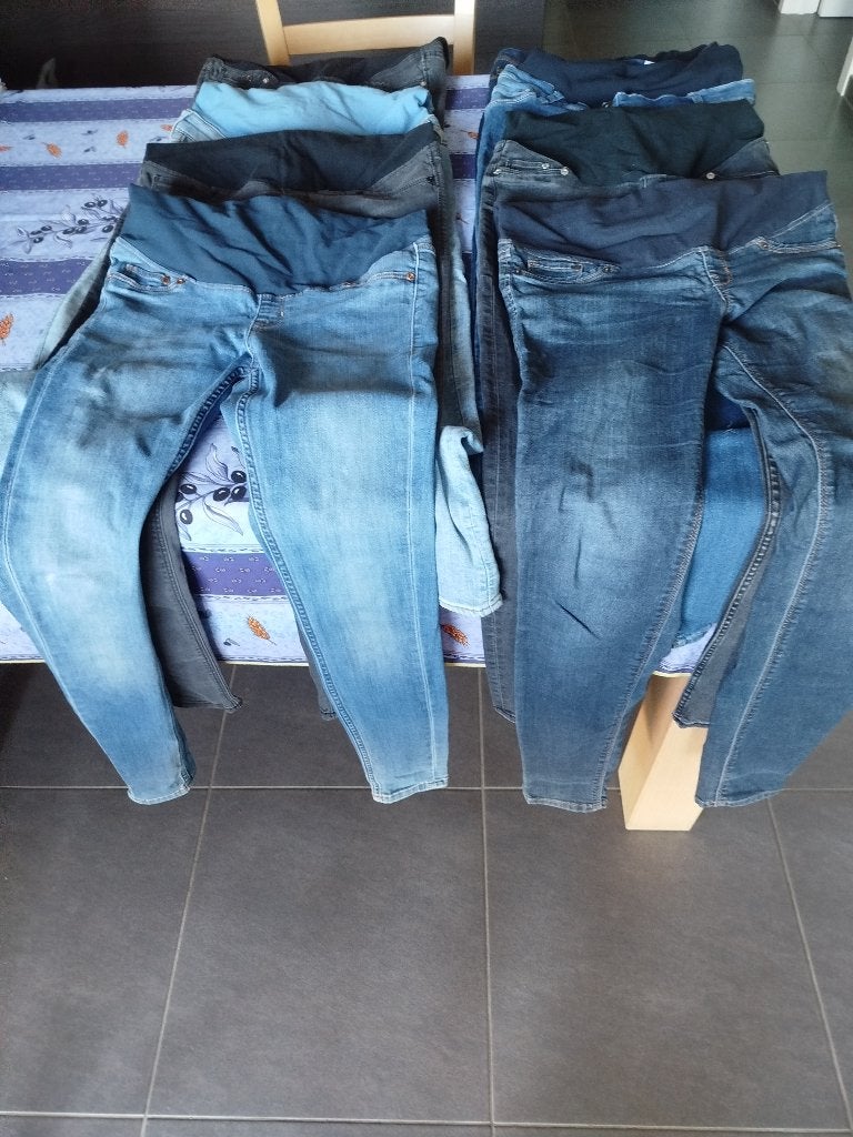 8 pantalons de grossesse pour 3 euros, Vêtements | Femmes, Vêtements de grossesse, Taille 36 (S), Enlèvement, Pantalon ou Jeans