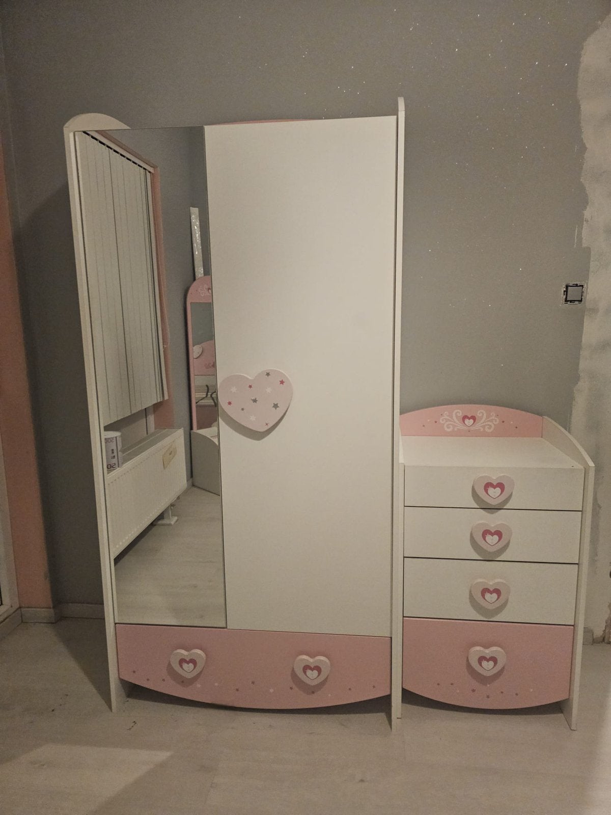 Complete kinderkamer, Ophalen, Gebruikt, Meisje