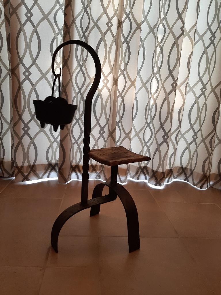 porte-plante fer forgé, Enlèvement, Utilisé