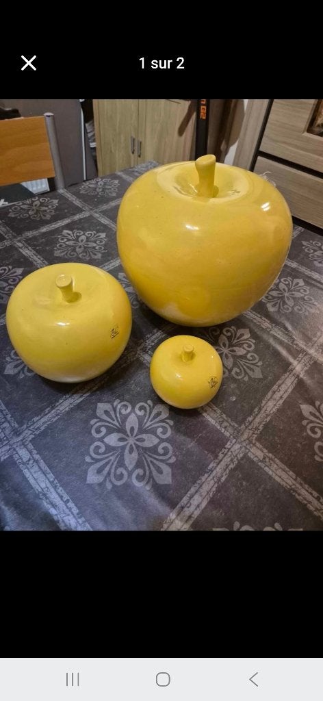 Pomme de garniture, Enlèvement