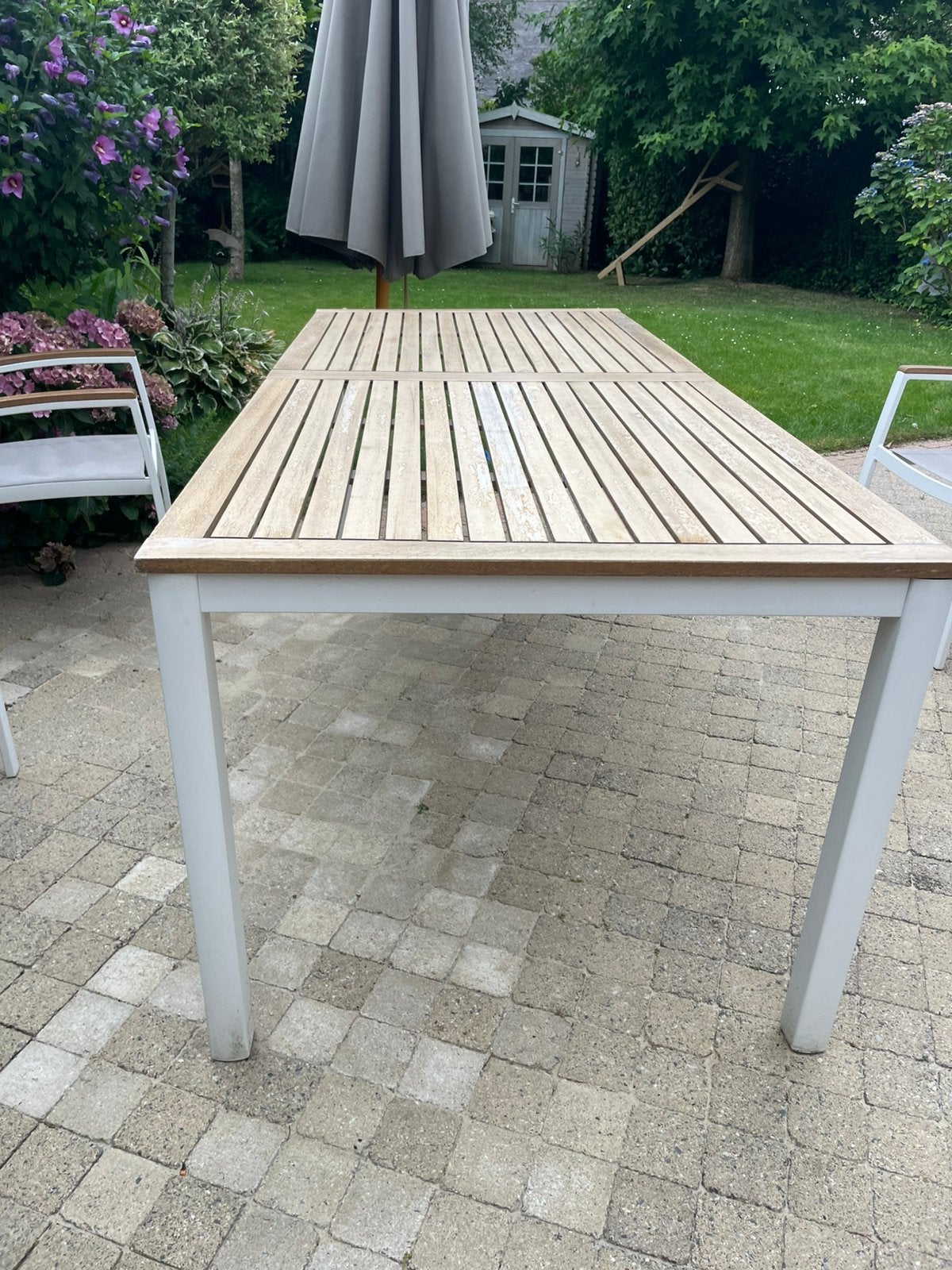 Table de jardin, Enlèvement, Utilisé, Rectangulaire, Autres matériaux