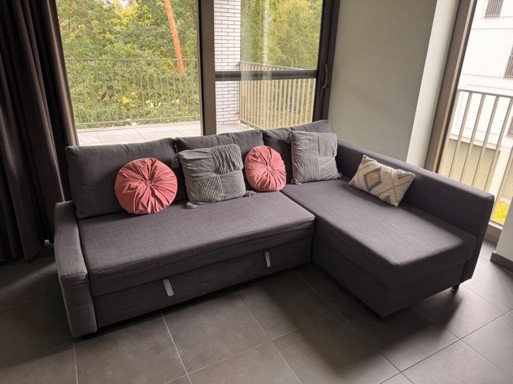 IKEA FRIHETEN Hoekslaapbank / IKEA Sofa-bed, Maison & Meubles, 150 cm ou plus, Banc d'angle, 200 à 250 cm, Enlèvement