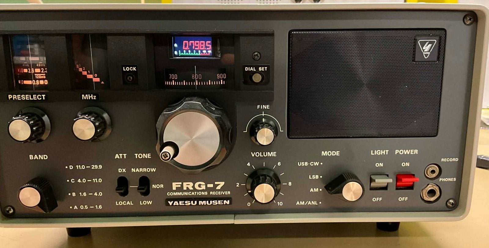 Yaesu FRG-7 (Digitaal), Telecommunicatie, Zenders en Ontvangers, Ophalen of Verzenden, Refurbished