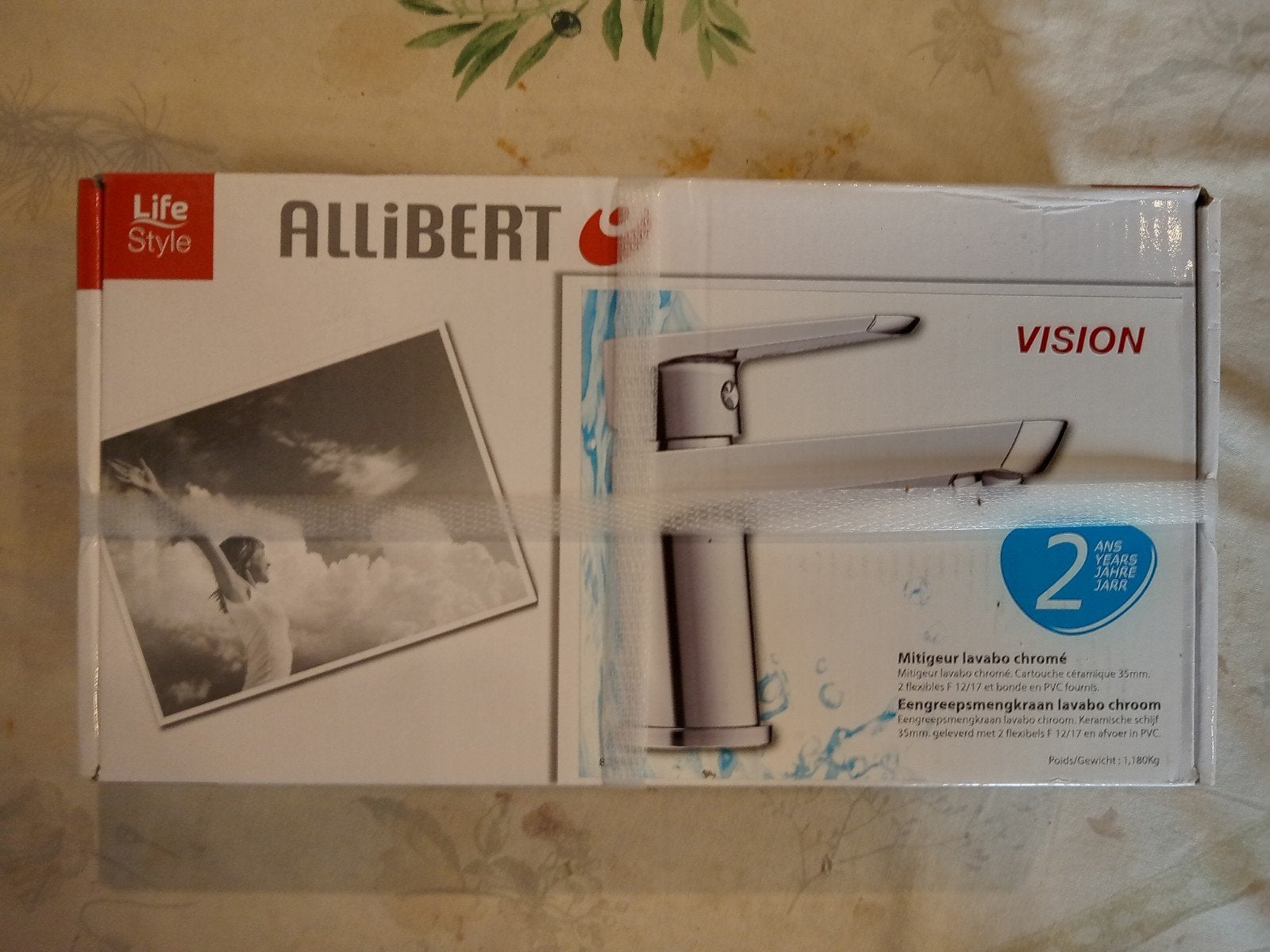 robinet Allibert, Doe-het-zelf en Bouw, Sanitair, Ophalen, Nieuw, Chroom, Kraan