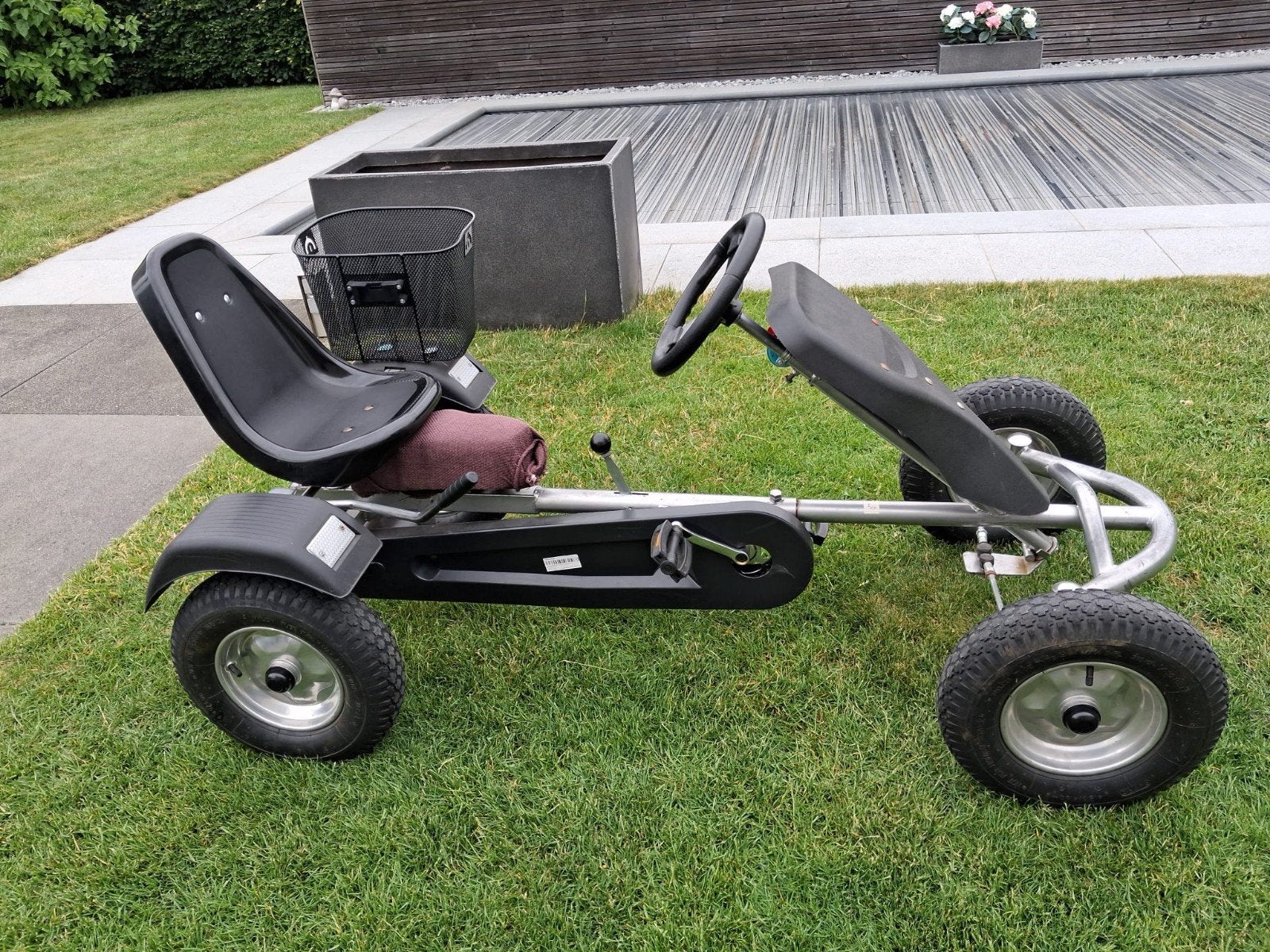 Gokart à pédales, Enlèvement