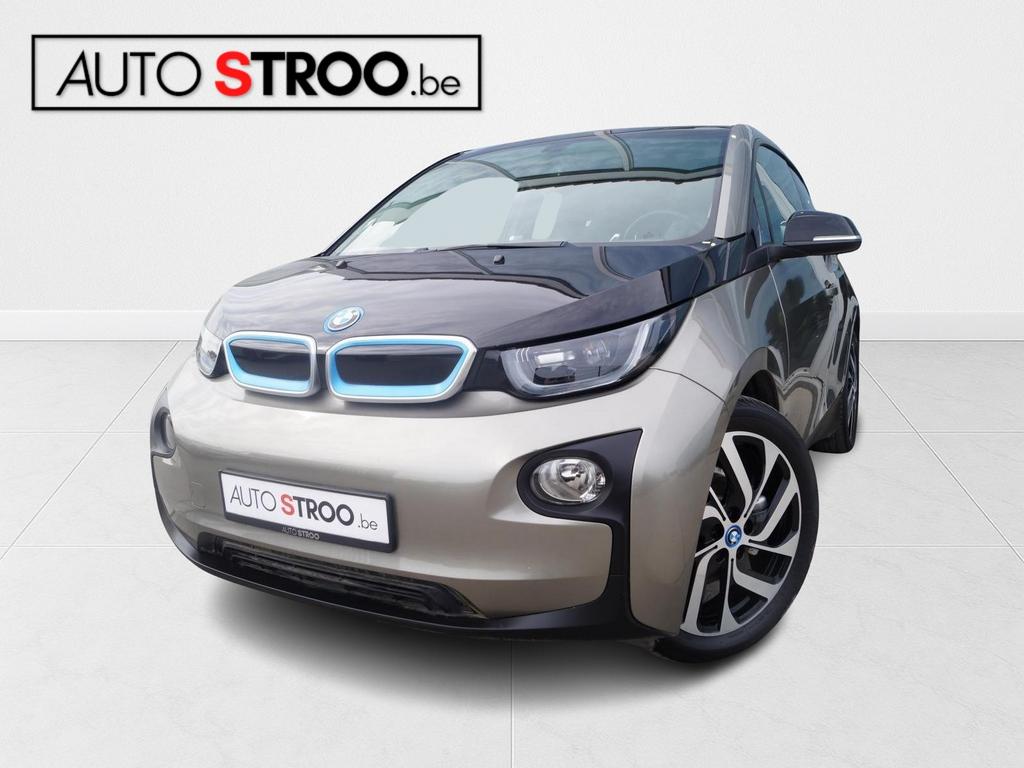BMW i3 94AH NAVI LED PDC ALU BICOLOR, Auto's, Automaat, 4 deurs, Zwart, Parkeersensor